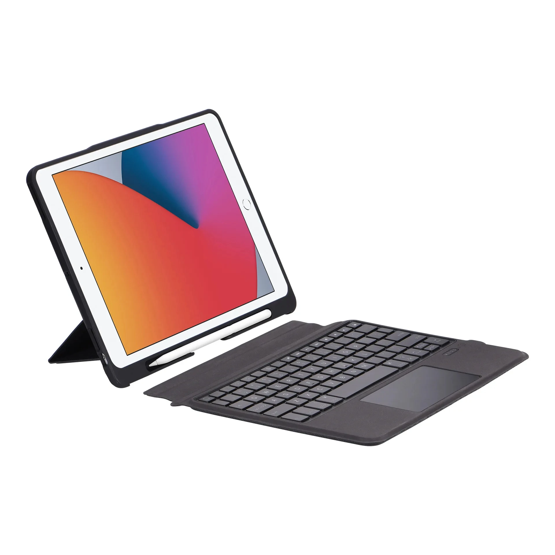 Obrázek 7: Nový klávesnice pro jablko chytrý klávesnice pro Ipad pro12.9-inch (2018–2022) all-in-one Bluetooth magnetický chytrý navázání klávesnice