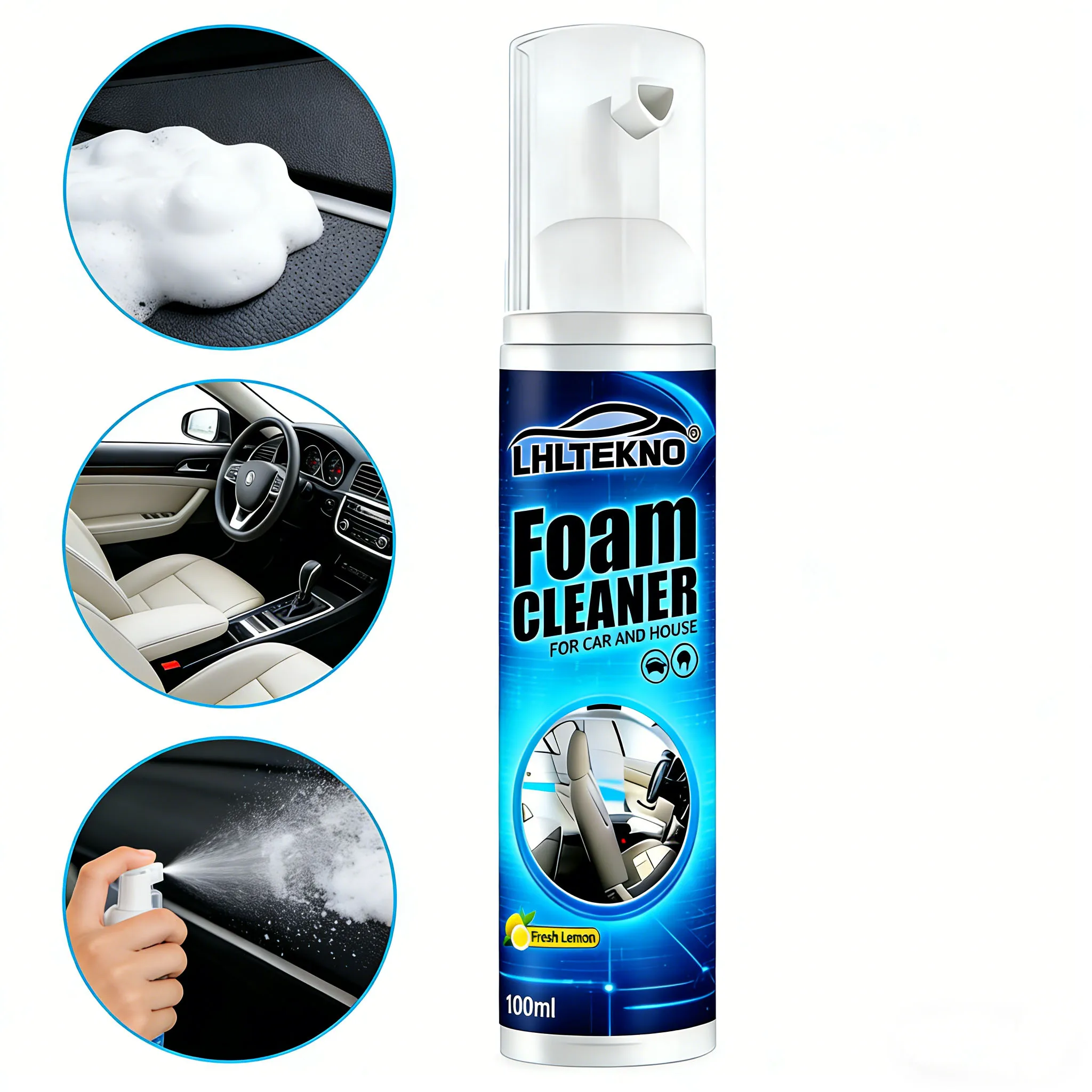 Multi-purpose Foam Cleaner For Car And House All Purpose Cleaning Spray