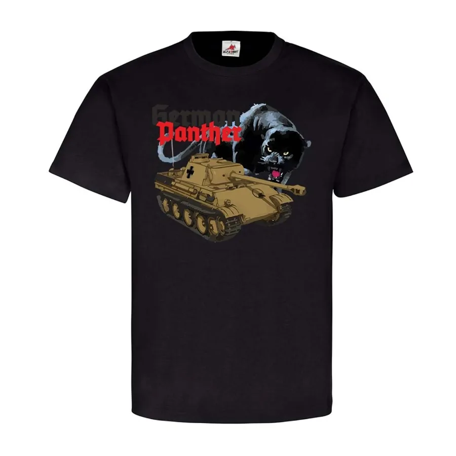 

WWII Deutschland Panzer German Panther Tank T-Shirt. Summer Cotton Short Sleeve O-Neck Mens T Shirt New S-3XL
