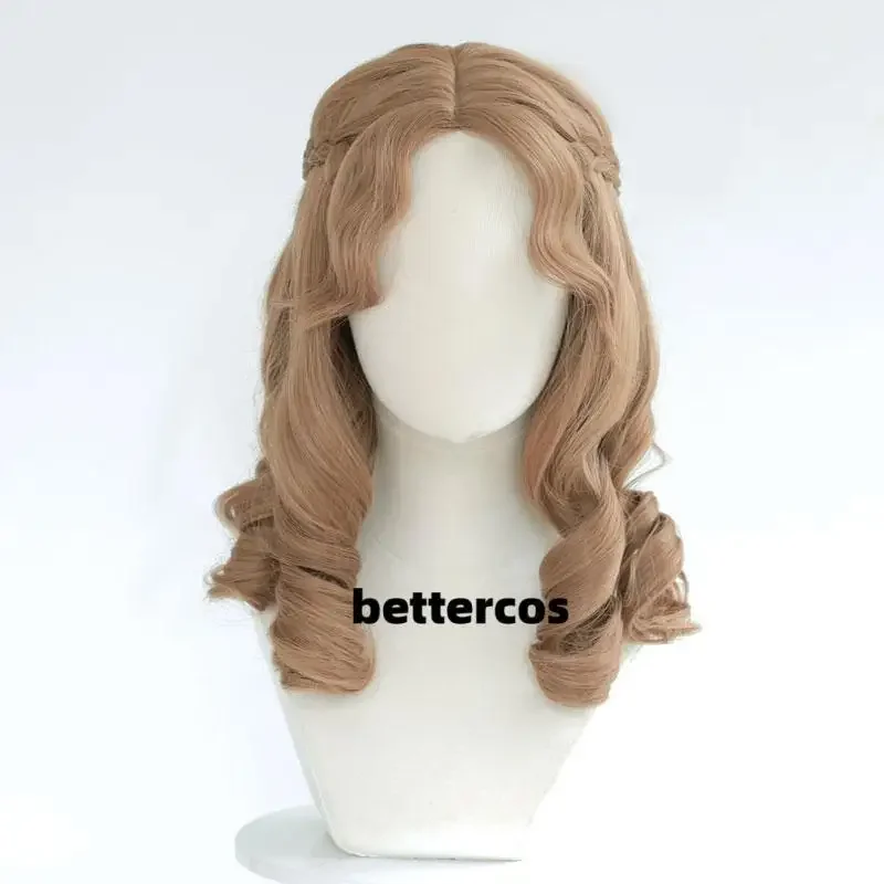 Identity V Clara Sculptor Cosplay Wig Game Identity V Clara Wig Galatea Claude Cosplay Long Brown Wig