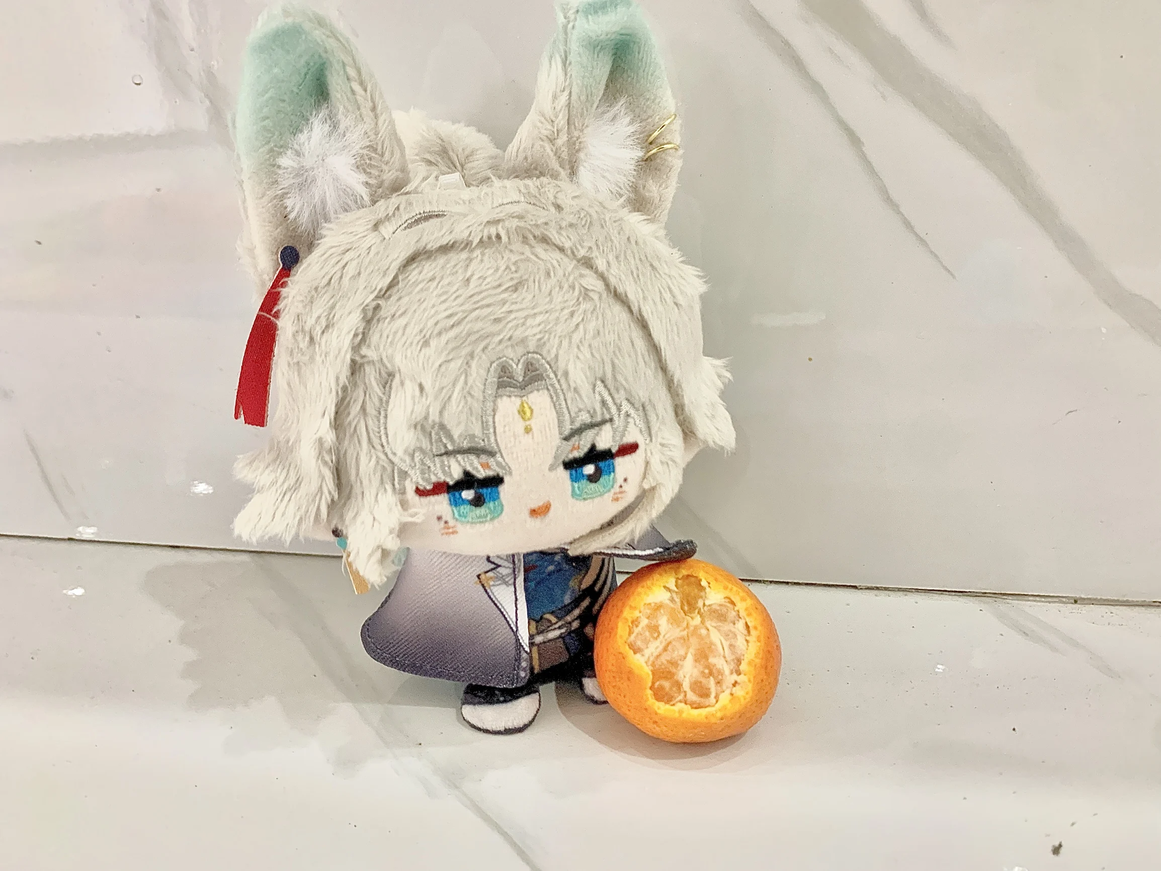 

Honkai Impact Star Rail jiaoqiu Lingsha Feixiao Jade Moze Game Mascot Costume Plush 10cm Dolls for Cosplay Events Roleplay