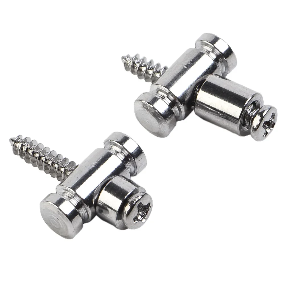 Guitar Parts String Retainers 2Pcs Accessories With Screws For Electric Guitars Parts String Trees Wear Resistant