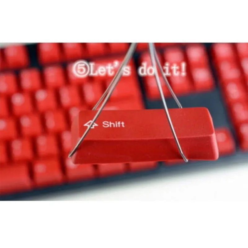 2 in 1 Universal Mechanical Keyboard Key Cap Puller Keycap Shaft Remover