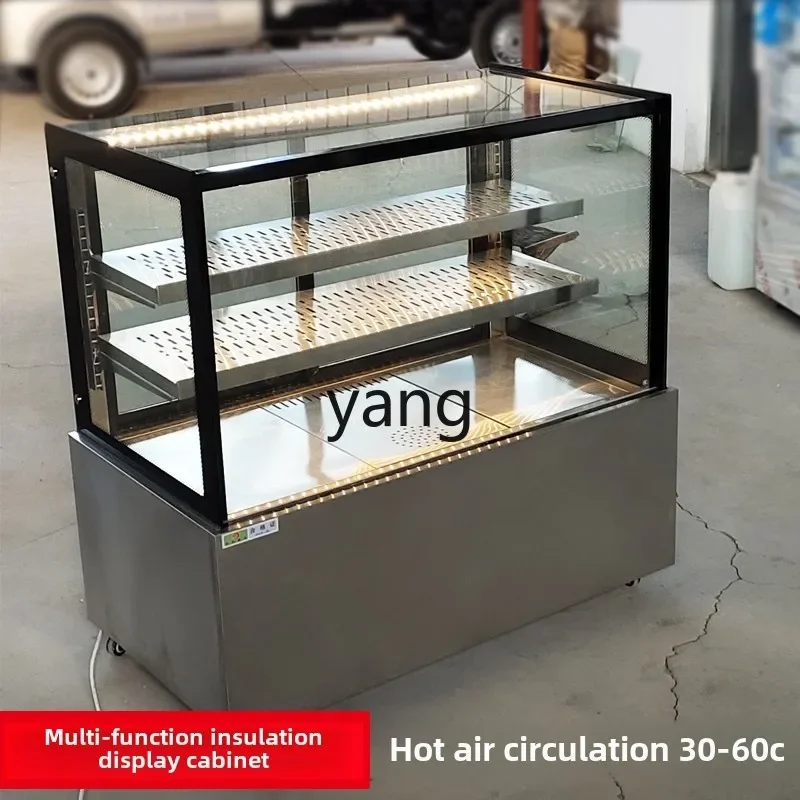 LTT Commercial Milk Soy Milk Heating Thermostat Fritters Bread Display Cabinet
