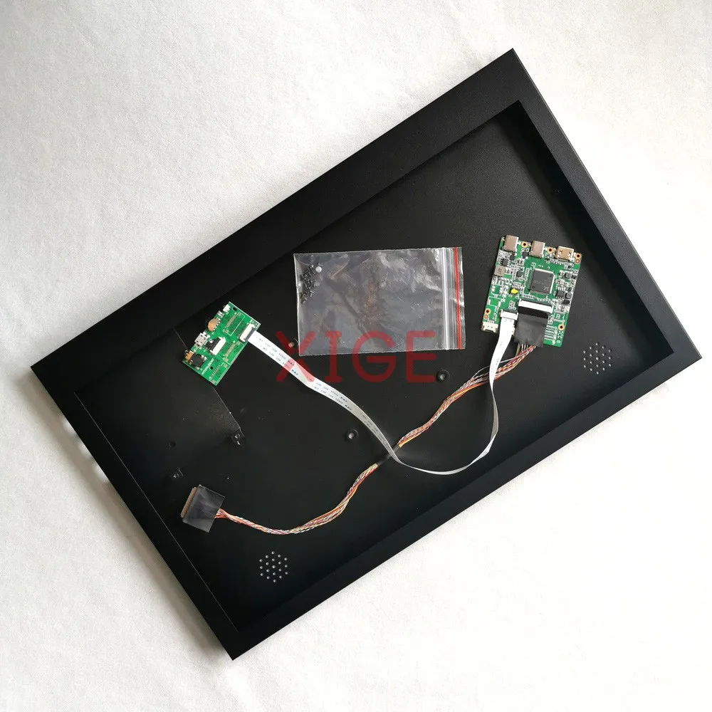 

For LP156WH4-TLA1/B1/C1/N1/Q1 LVDS 40 Pin TYPE-C Mini-HDMI 1366x768 USB-C 3.0 15.6" Laptop Panel Metal Case+Controller Board Kit