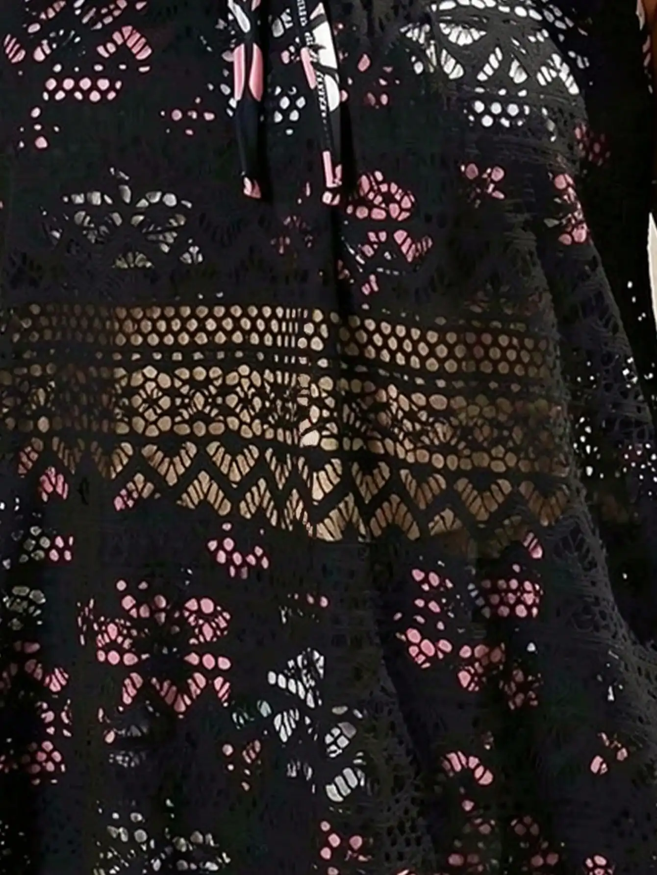 

Plus Size Floral Print Two-Piece Swim Set: Spaghetti Strap Top With Fitted Shorts For Beach Or Vacation Wear