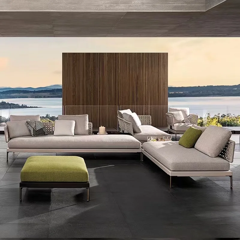 

Garden set sofa wooden outdoor furniture outdoor sofa set