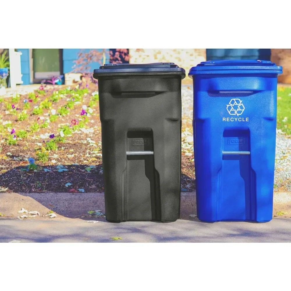 Residential Heavy Duty Two Wheeled Trash Can