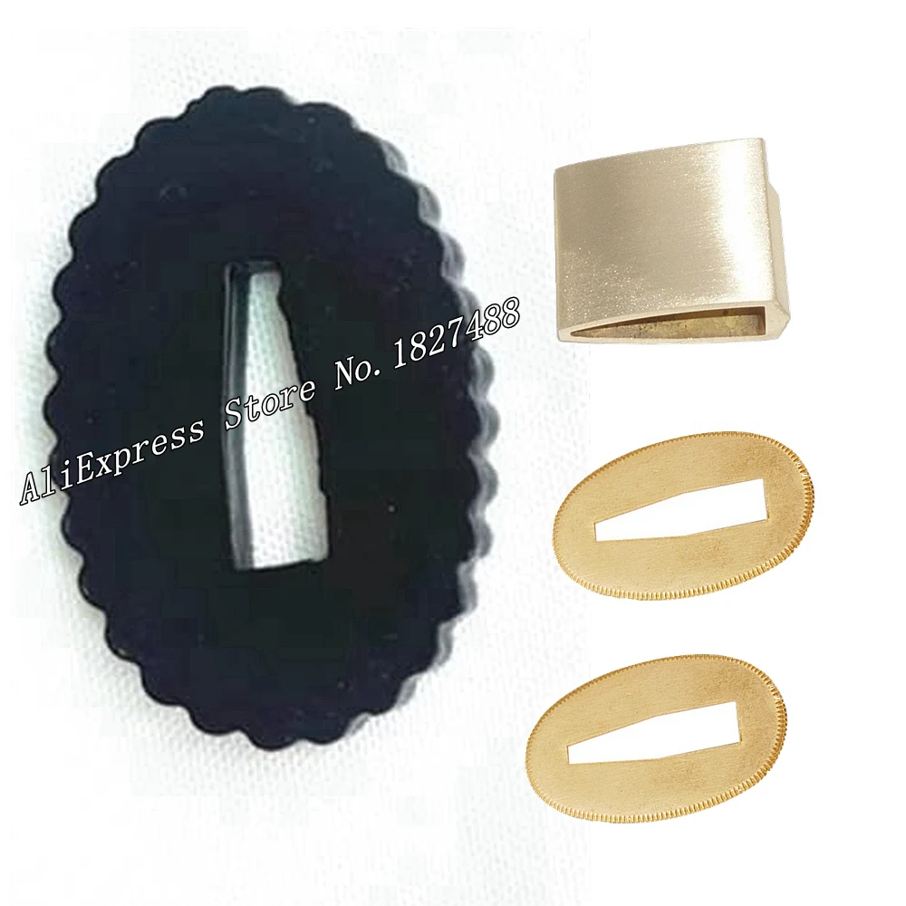 Espada samurai japonês tsuba de ferro preto, guarda de cobre habaki seppa para samurai japonês katana // wakizashi/tanto acessório