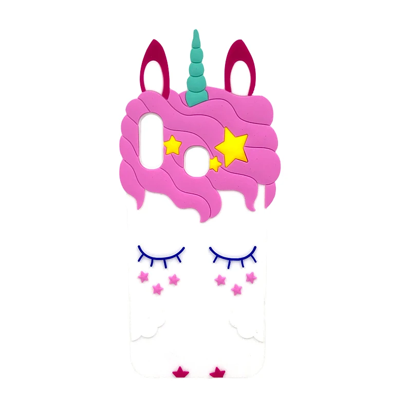 3D Silicone Case For Huawei Honor 8X 7C Pro Prime Y7 2018 Nova3 Nova3i Case Cute Cartoon Lucky Cat Soft Phone Back Cover