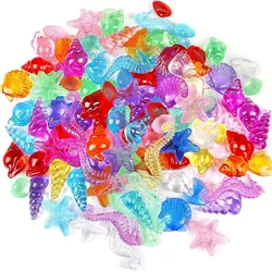 Diving Gems Pool Toys Dinosaur Starfish Sea Animals Acrylic Gems Diamond Gems Summer Underwater Swimming Pool Party Favors