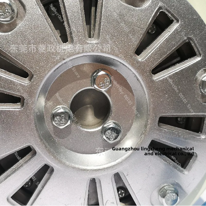 type magnetic particle clutch brake single shaft fabric winding machine with brake magnetic particle brake
