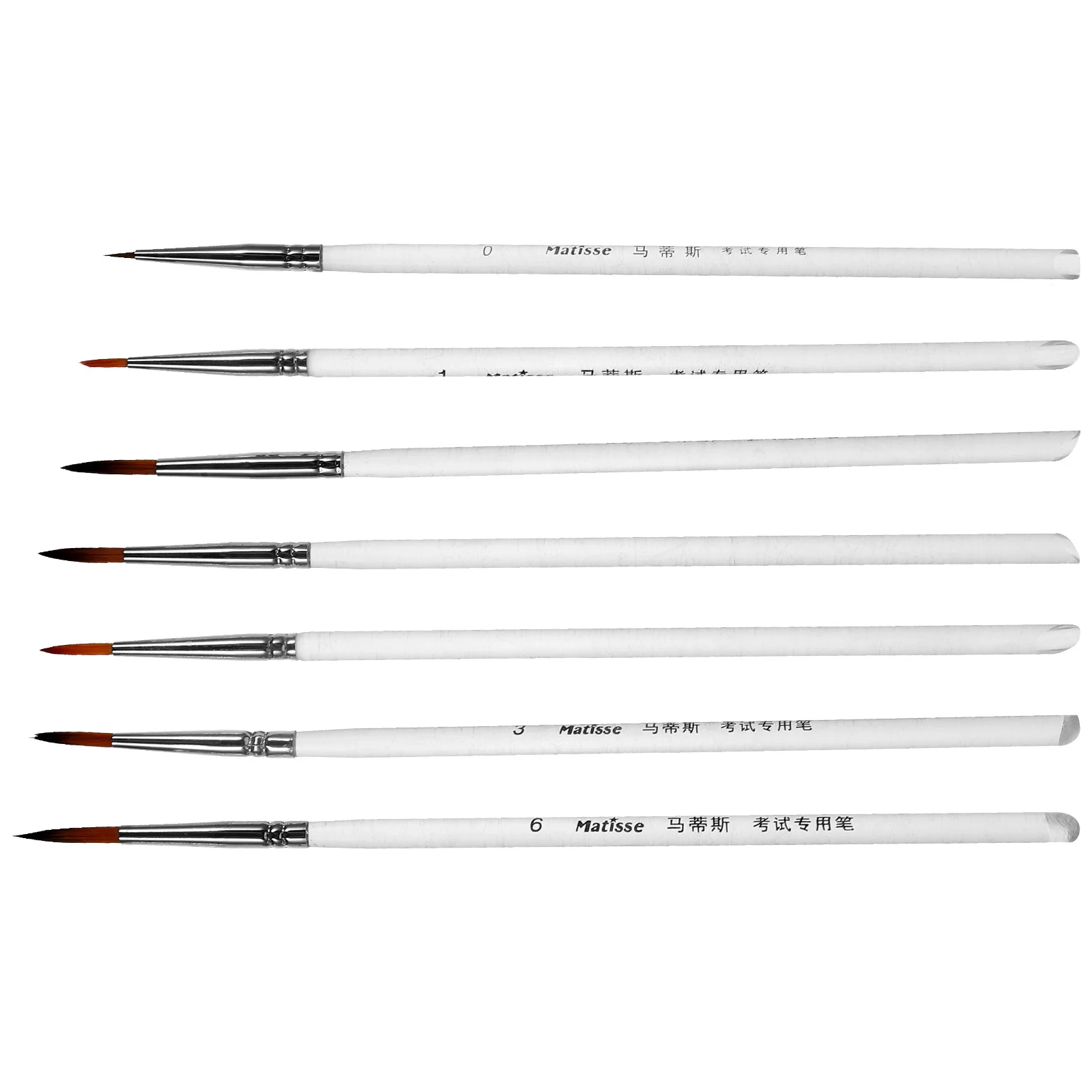 11 Pcs Painting Pen Set Miniature Detail Brush for Supplies Nylon Wool Acrylic Brushes Tool