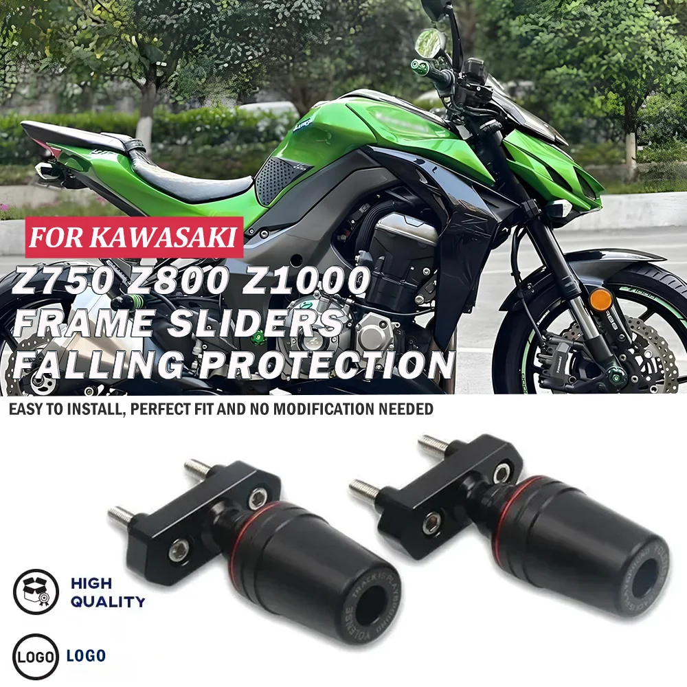 

For KAWASAKI Z750 Z800 Z1000 Z 750 800 1000 Motorcycle Falling Protection Frame Slider Fairing Guard Crash Pad Protector