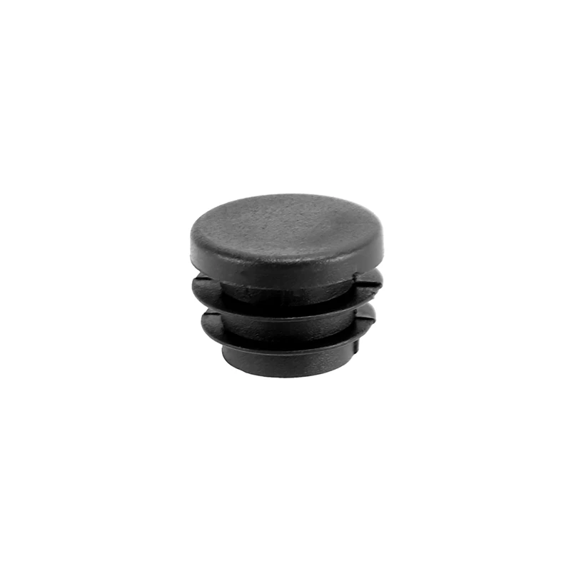 Blanking End Caps Round Tube Insert Cover 19Mm Dia 120 Pcs Black