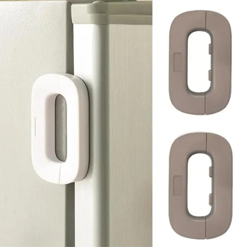 Serrures de sécurité multifonctionnelles pour enfants, serrure à main anti-pincement pour bébé, serrure de porte d'armoire, serrure de réfrigérateur de protection pour bébé