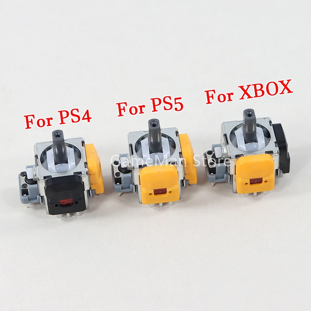 

50pcs Orange Hall Effect Joystick 3D Analog Stick Sensor Module for PS4 PS5 XBOXONE XBOX Series Controller