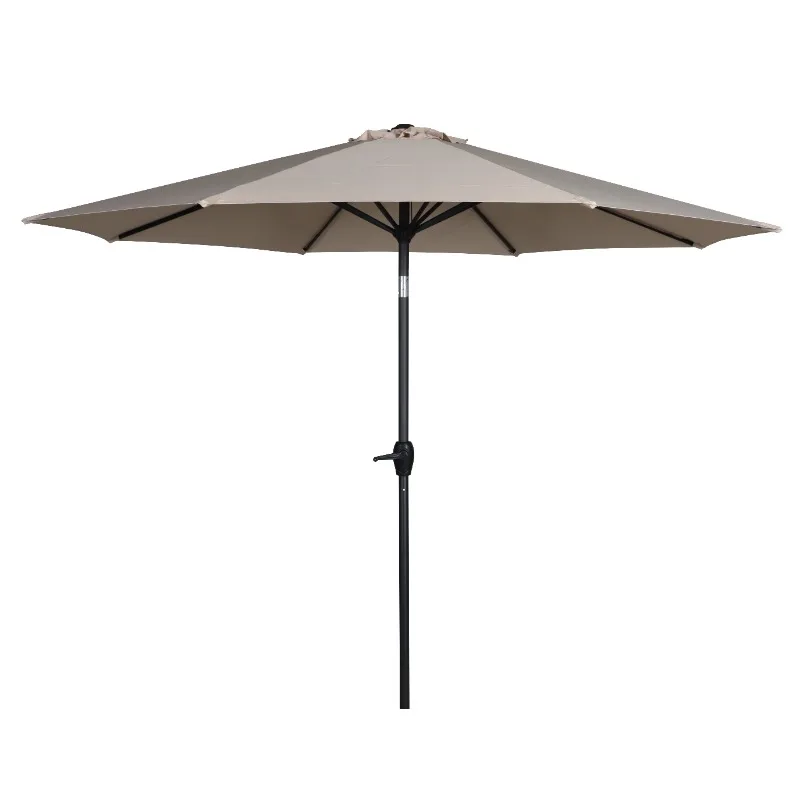 

Mainstays 9' Tan Crank Lift and 3 Position Tilt Patio Umbrella
