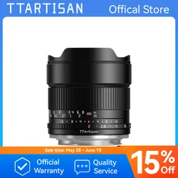 TTArtisan APS-C 10mm F2 ASPH mirrorless camera lens for Sony E Fuji X Nikon Z Canon RF M43 mount