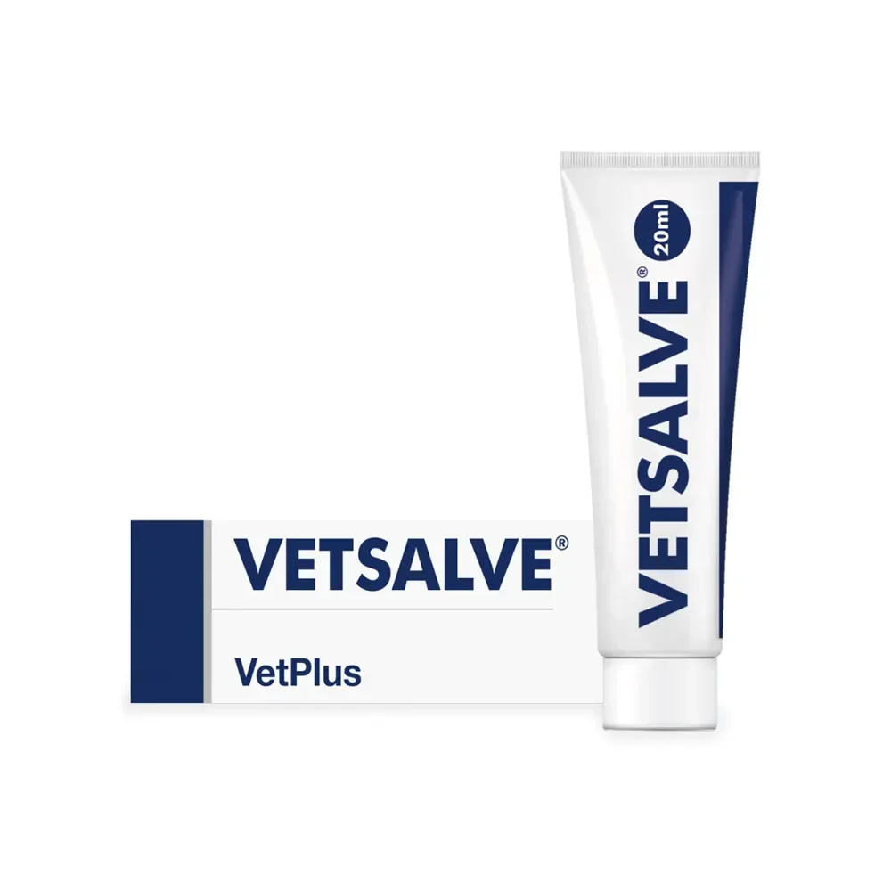 VETSALVE  bálsamo tópico que contiene resina de abeto noruego para ayudar al manejo de heridas en perros y gatos VetPlus