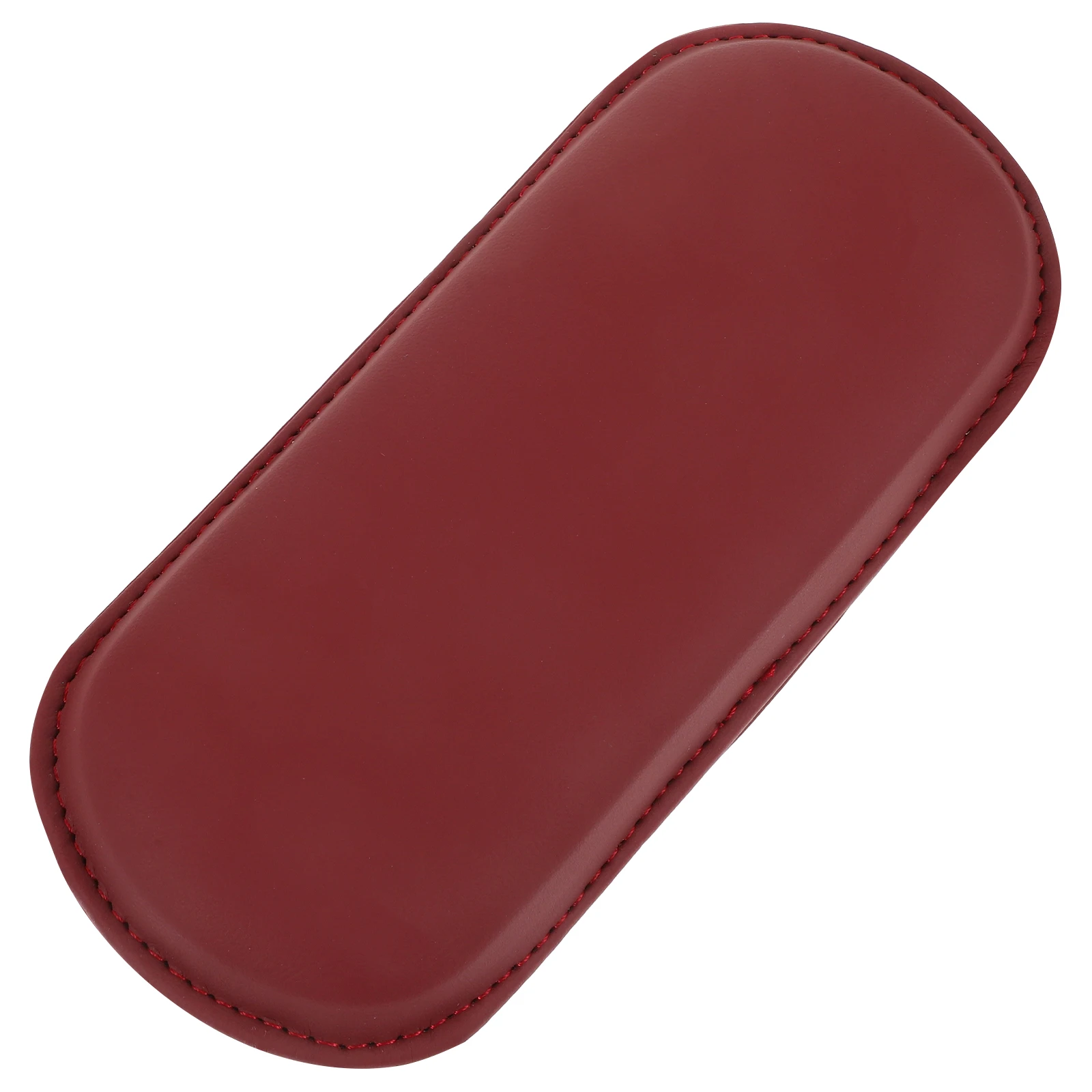 

Volcano Red Car Armrest Pad Leg Support Elbow Heightening Foot Protector Soft Microfiber Door Arm Rest Automotive Interior