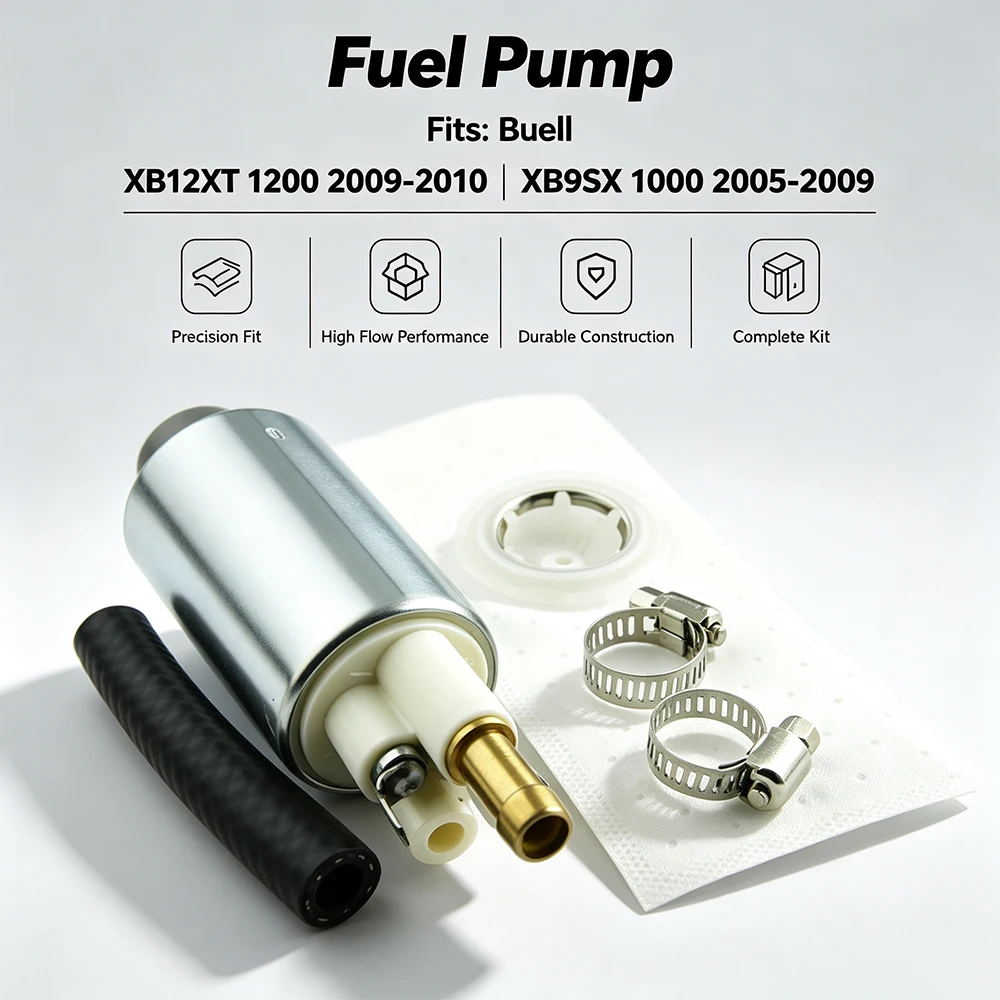 Fuel Pump For Buell S3 S3T XB12R XB12S XB12X XB12XT 1200 XB9R XB9S XB9SX 1000 S3 S3T X1 1200 XB9SX XB9 XB9S Lightning 2003-2007
