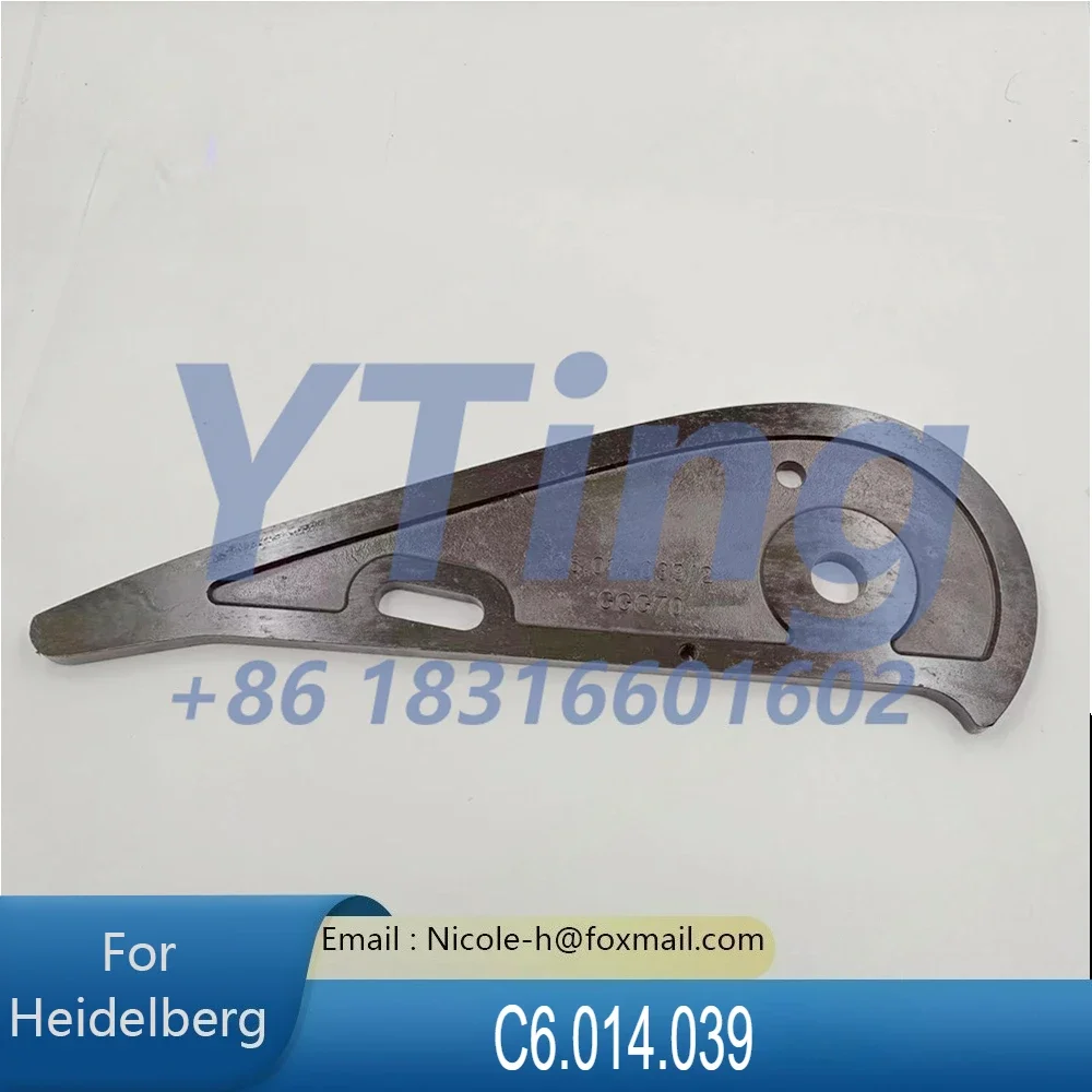 

Heidelberg Cd102 Printing Machine Paper Delivery Opening Plate C6.014.039 Opening Cam Heidelberg 19 Thick