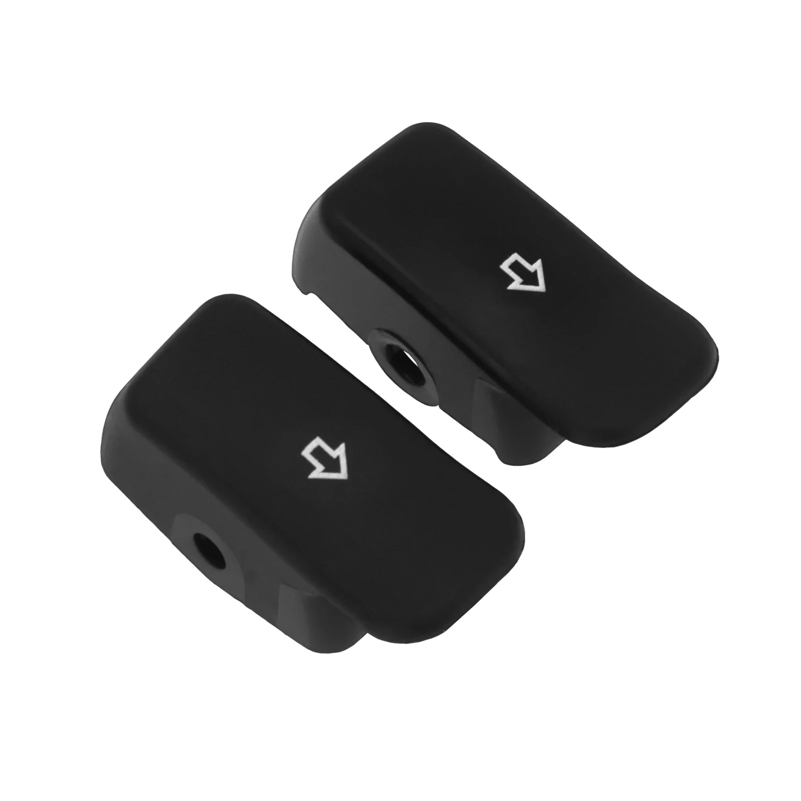 1Pair Motorcycle Black/Chrome Turn Signal Extension Caps For Harley Dyna Fat Bob FXDF Street Bob FXDB Sportster XL Softail Slim