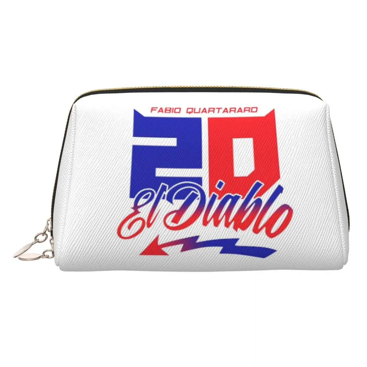 

Fabio Quartararo El Diablo номер 20, женские косметички, дорожный органайзер для макияжа, сумка для хранения туалетных принадлежностей, Dopp Kit Box