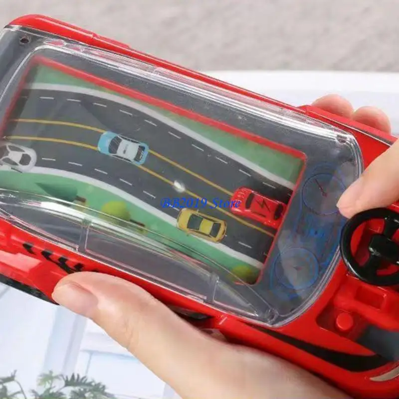

Q0KB Thrilling Educational Racing Game Console for Parent Child Play Hand Held Game