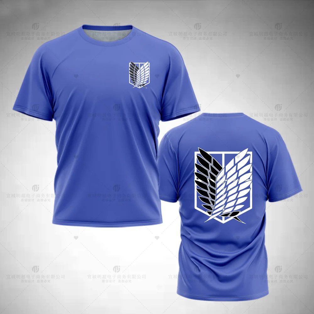 

3D Manga Attack On Titan Printed T-Shirts For Men Kids Pop Anime Shingeki No Kyojin Graphic T Shirt Women Y2k Tees Clothing Tops