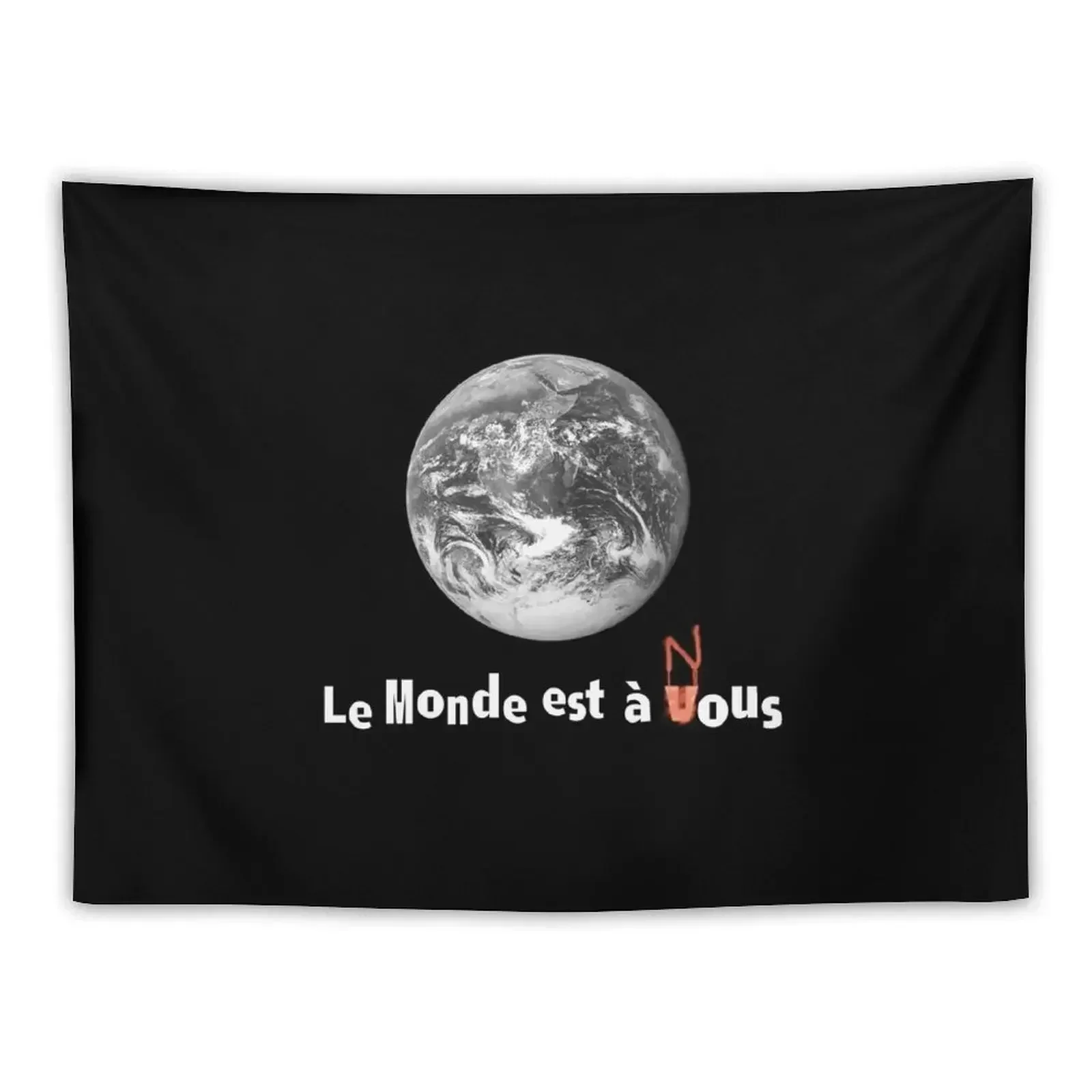 

Le Monde Est A Nous (La Haine) Tapestry Room Decoration Aesthetic Decorative Wall Room Decorating Aesthetic Wall Mural Tapestry