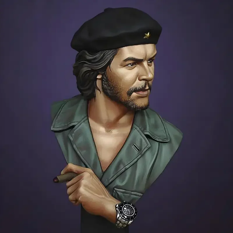 1/10 Historical Figure Che Guevara-Cuban Revolution Leader Resin Model Bust Figure GK  Colorless and Self-Assembled In Store