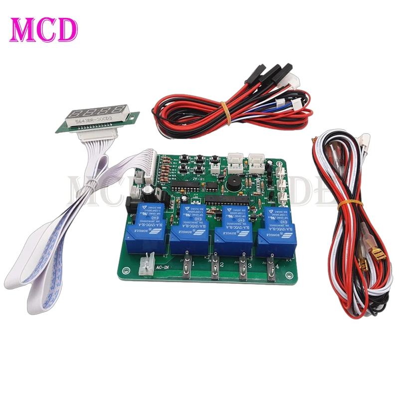 

JY-21 Coin Operated Multi Channel Timer Board for Bill Acceptor Coin Acceptor, Car Wash Machine, Time Control PCB with All Lines