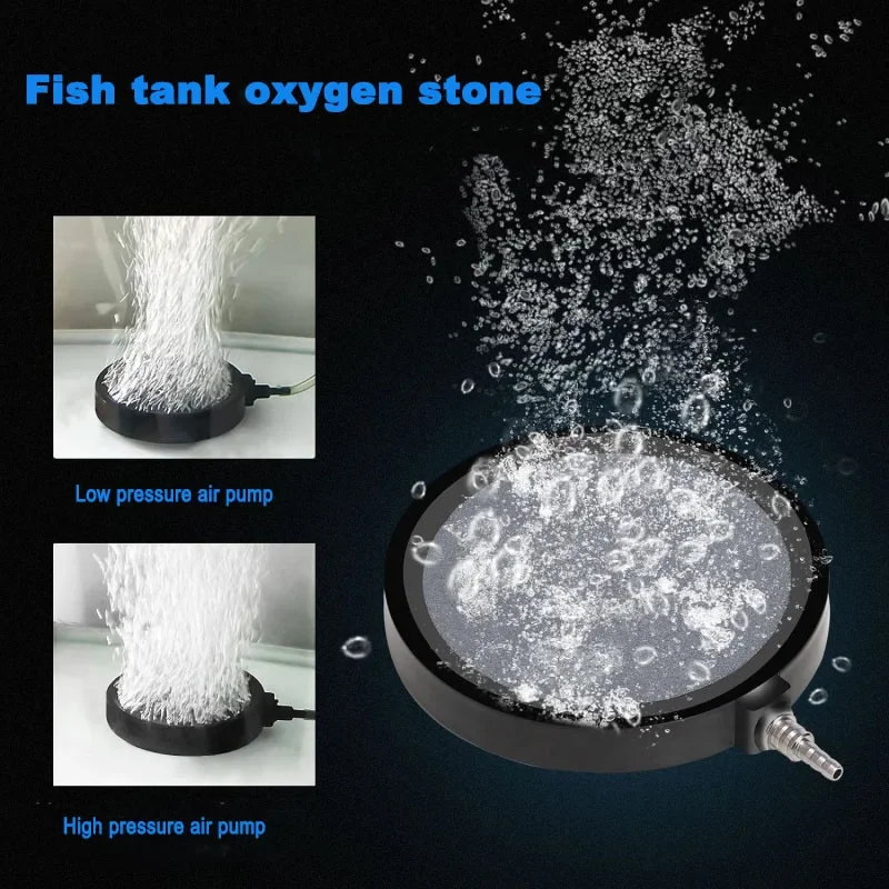 

Aquarium Air Plate Stone Sand Head Fish Tank Oxygen Pump with High Temperature Sintered Bubble Plate Oxygen Stone