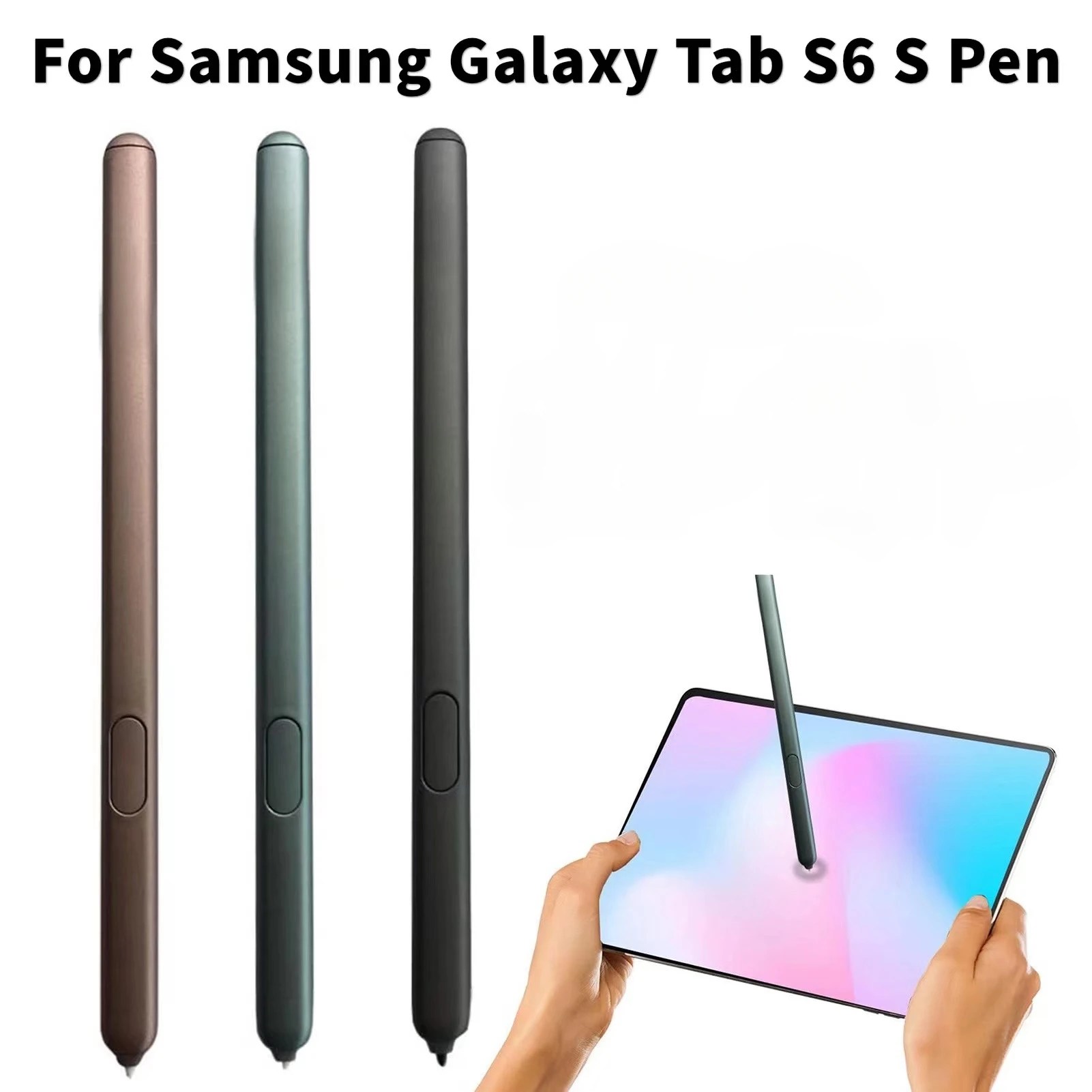 

Galaxy Tab S6 стилус авторучка 1:1 Официальный для Samsung Сенсорный экран авторучка для Samsung SM-T860 SM-T865 планшет без Bluetooth