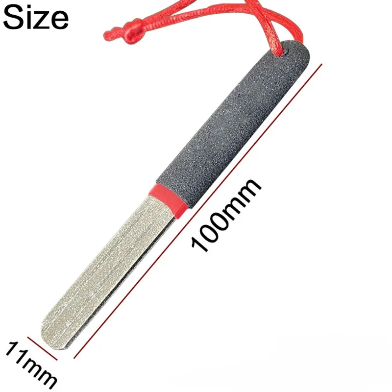 Portable Outdoor Double Groove Fishing Hook Sharpening Hone New F ishing Grinding Hook Sharpener Tool Fishing Accessories