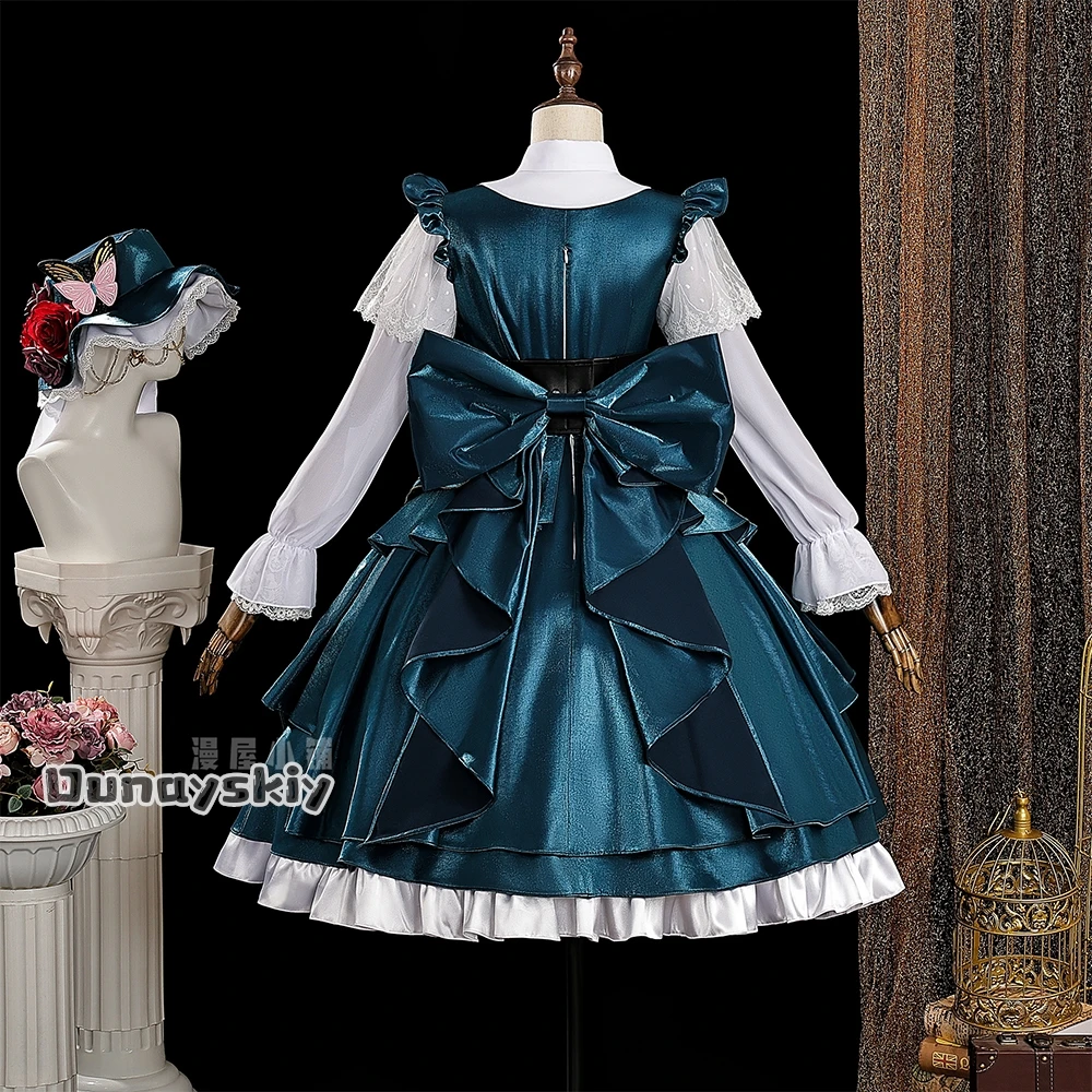 Giardiniere Identity V ‌   Costume cosplay Emma Woods Uniforme da donna Dolce principessa con maniche a sbuffo Y2k Lolita Dress Halloween Party Outfit