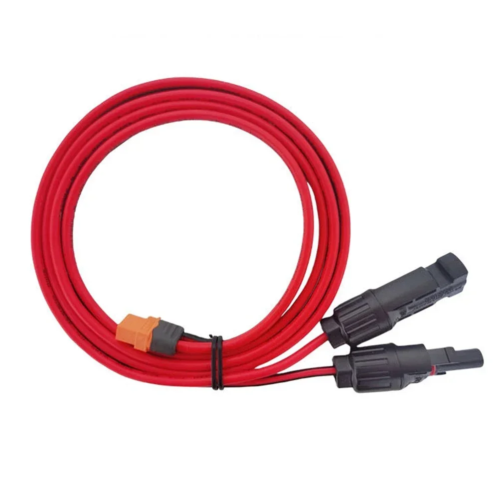 1pc 1.5m 12AWG XT60i 2+1 Signal Pin Female To Solar Connecting Extension Cable Battery Plug Cable Wire Cable Connectors