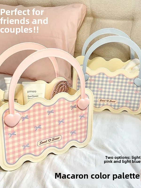 

Портативная корзина для ванны, корзина для хранения батонов, милые аксессуары для ванны, ручная корзина-органайзер для ванны и душа