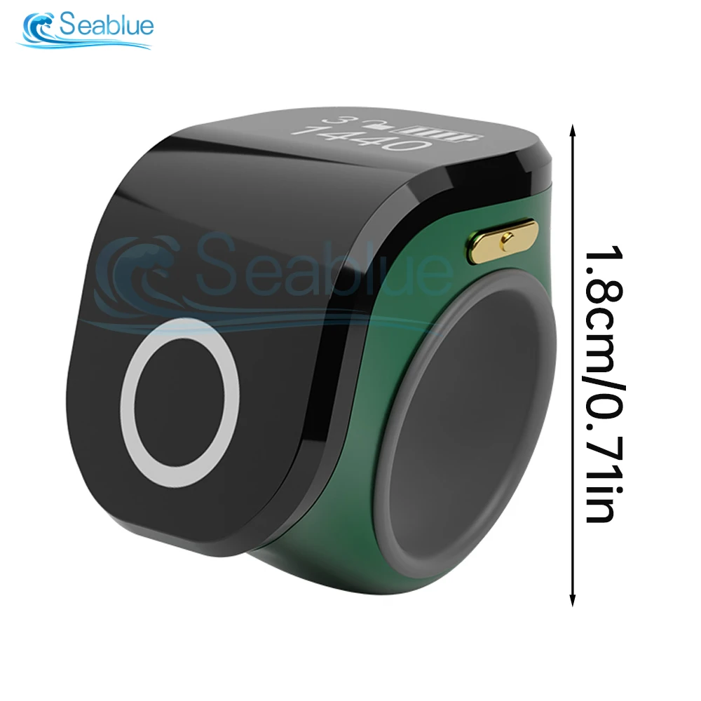 Imagem -06 - Oled Digital Handheld Counter com Power Display Tela de Toque Impermeável Número Dedo Clique Contador 049 em Cores