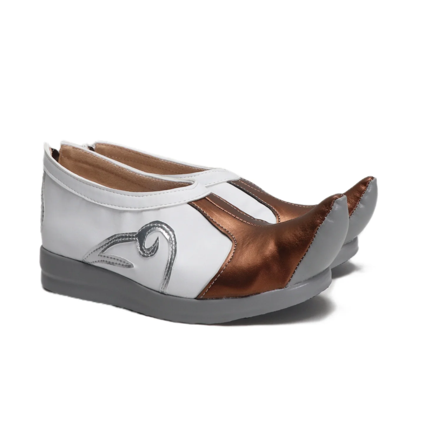 Jogo tracy reznik cosplay sapatos identidade v mecânico jinzhonglin sapatos de pele estilo chinês mulher festival tradicional
