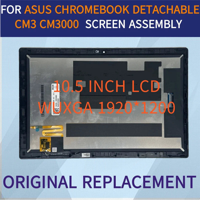 

FOR ASUS Chromebook Detachable CM3 CM3000 CM3000DVA 10.5INCH FHD LCD ASSEMBLY SCREEN TOUCH DIGITIZER DISPLAY FULL UPPERPART