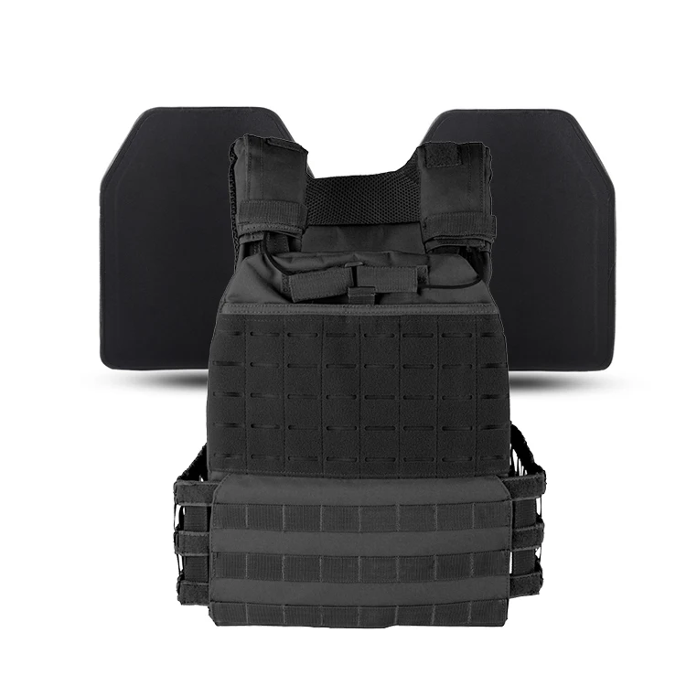 

Custom Black Heavy Duty Combat Moore Coaching Board Carrier Vest