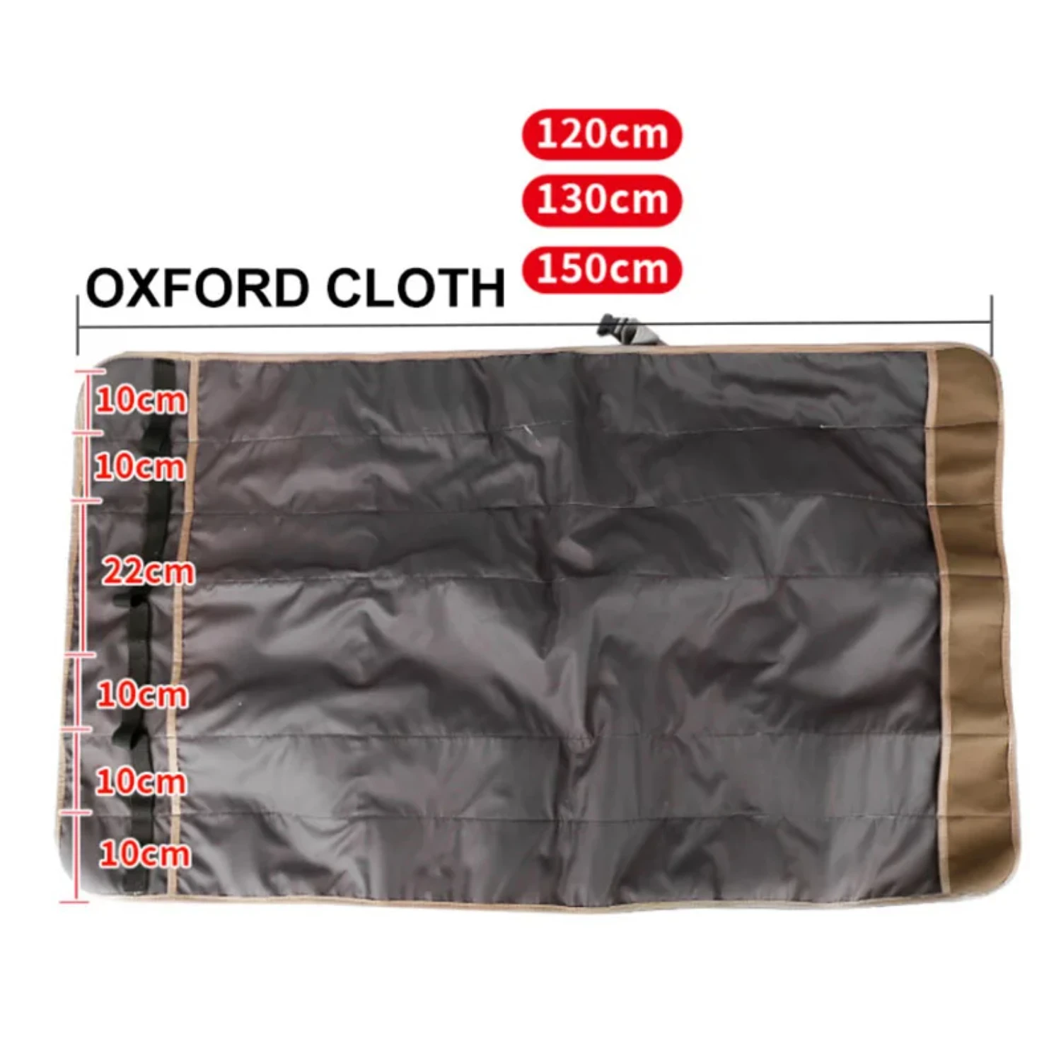 المحمولة 150 سنتيمتر الصيد رود الحال بالنسبة معالجة الملحقات لفة مظلة قابلة للطي الصيد السحر الصيد الفخاخ معدات الصيد #4