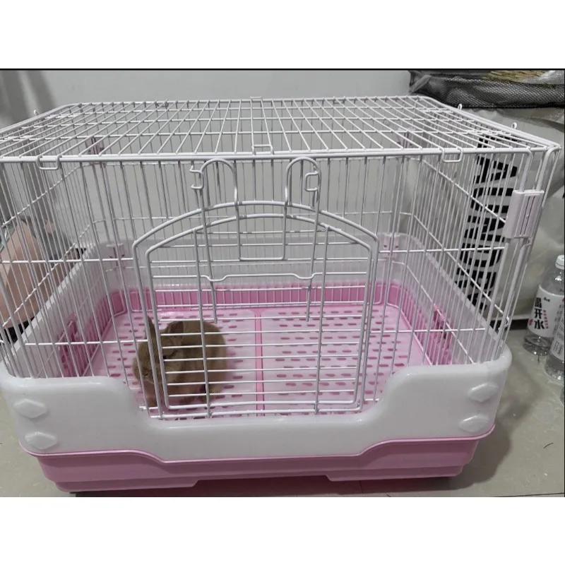 Special Large Indoor Villa Rabbit Cage Anti Urine Splashing For Dwarf Rabbits Guinea Pigs Chinchillas Small Pet House