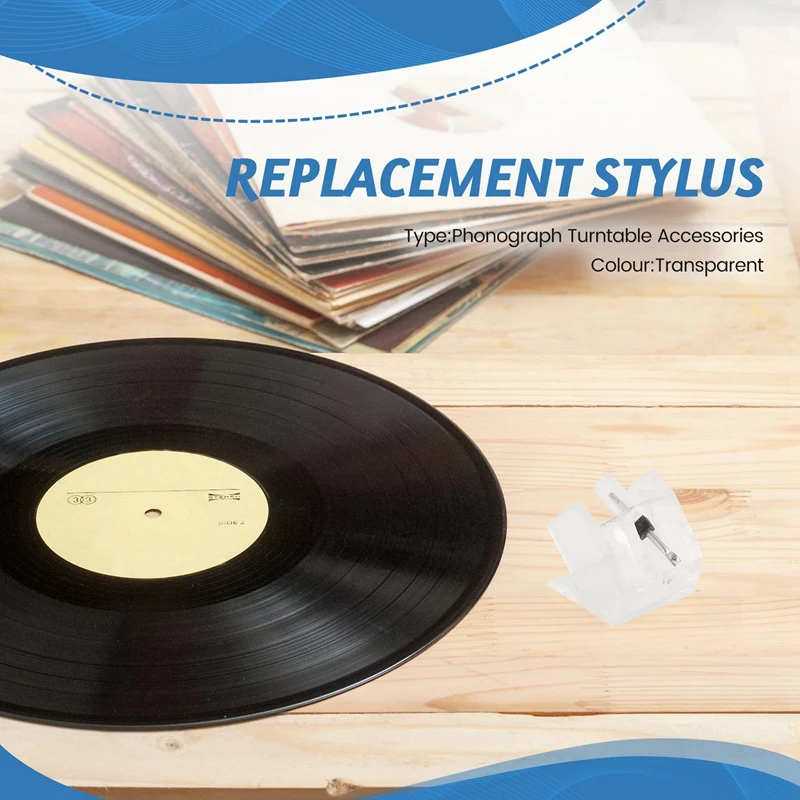 B03B-Replacement Stylus For Sanyo ST55D ST29D ST57D Goldring Elan Elektra LP Phonograph Turntable Accessories