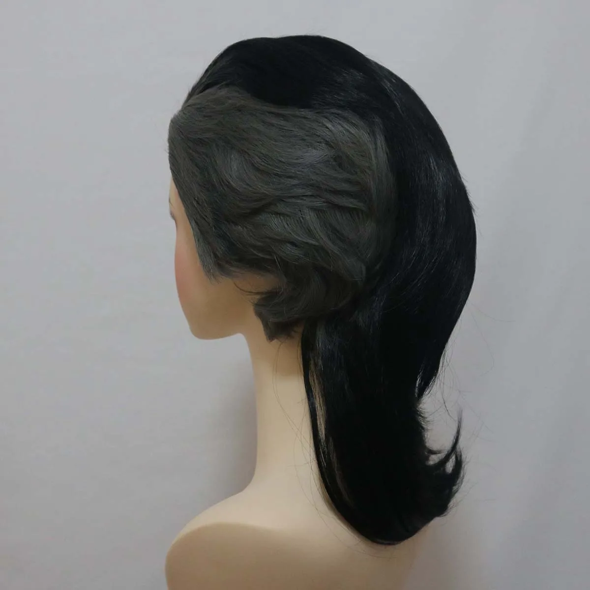 Men Anime Shinazugawa Genya Heat Resistant Synthetic Hair Wig