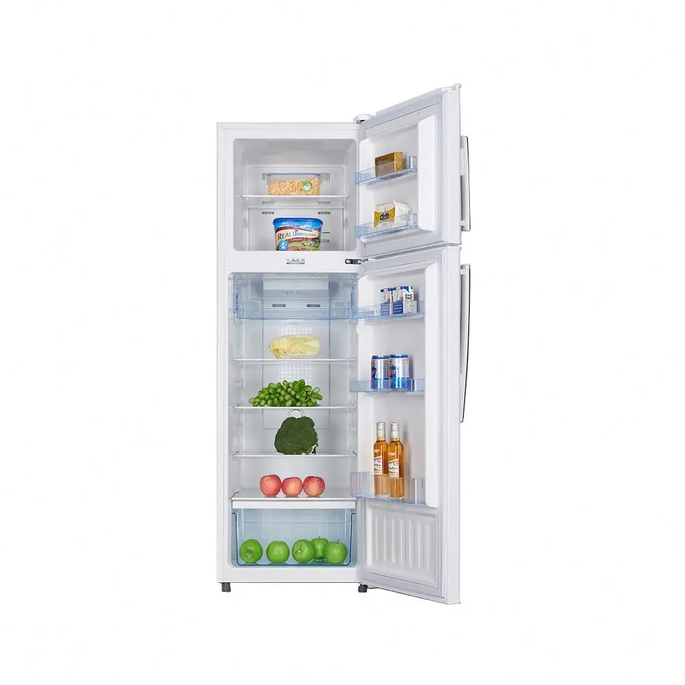 

200L SAA ROHS Approval Top Mounted No Frost Chinese Refrigerators Mirror Double Door Fridge