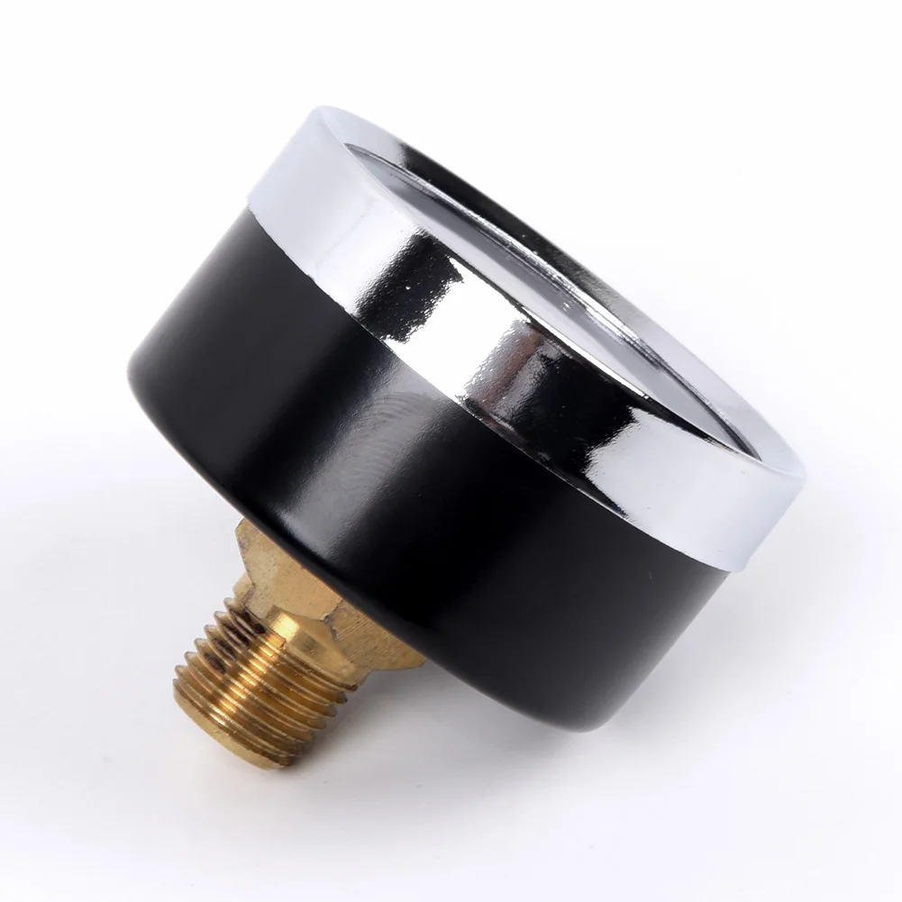 

Mini Pressure Gauge Portable Meter Regulator Metal Replacement Air Oil Water 0-200psi 0-14 bar 1/4" NPT Tester